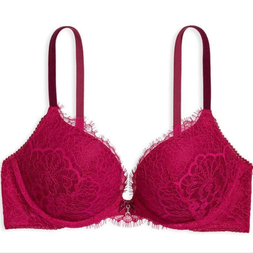 Victoria's Secret Dream Angels lined demi bra,  34DD
